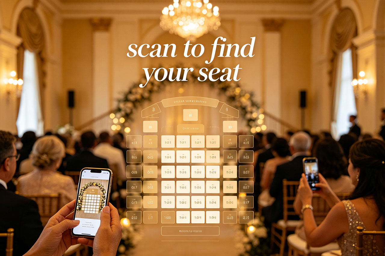 How can I generate a QR code through SeatGo to query the seating arrangement for a banquet, wedding banquet, or birthday banquet?