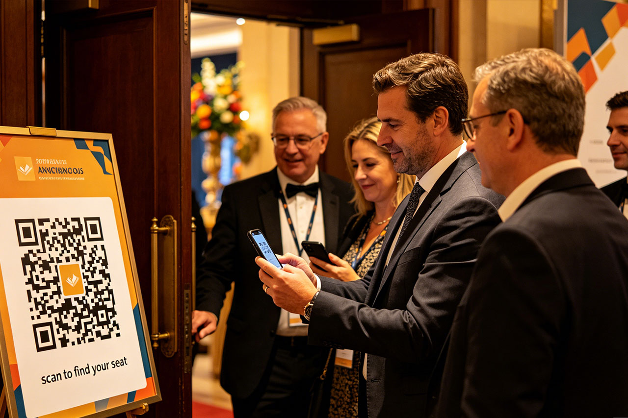 How to Use QR Codes for Your Meeting’s Seating Chart?